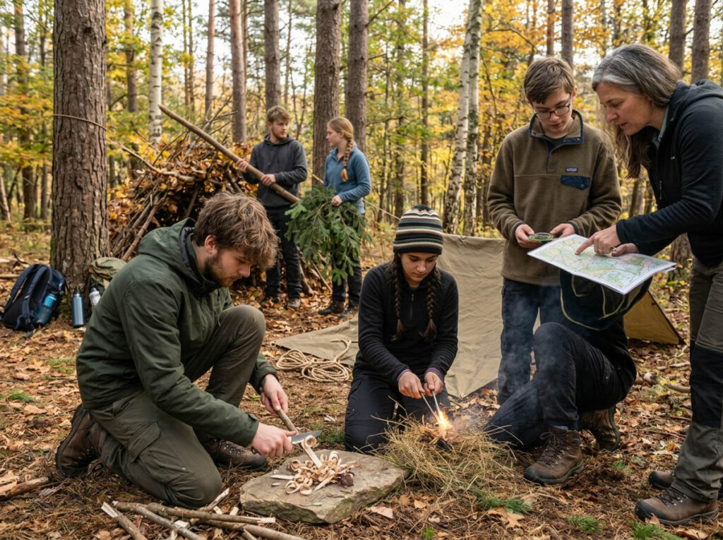 Bushcraft and survival basics for teenagers - 16-21